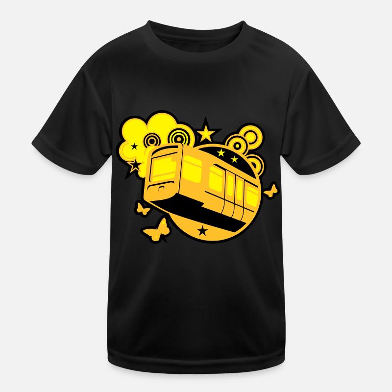 Wuppertal T Shirt Design Schwebebahn Kinder Funktions-T-Shirt