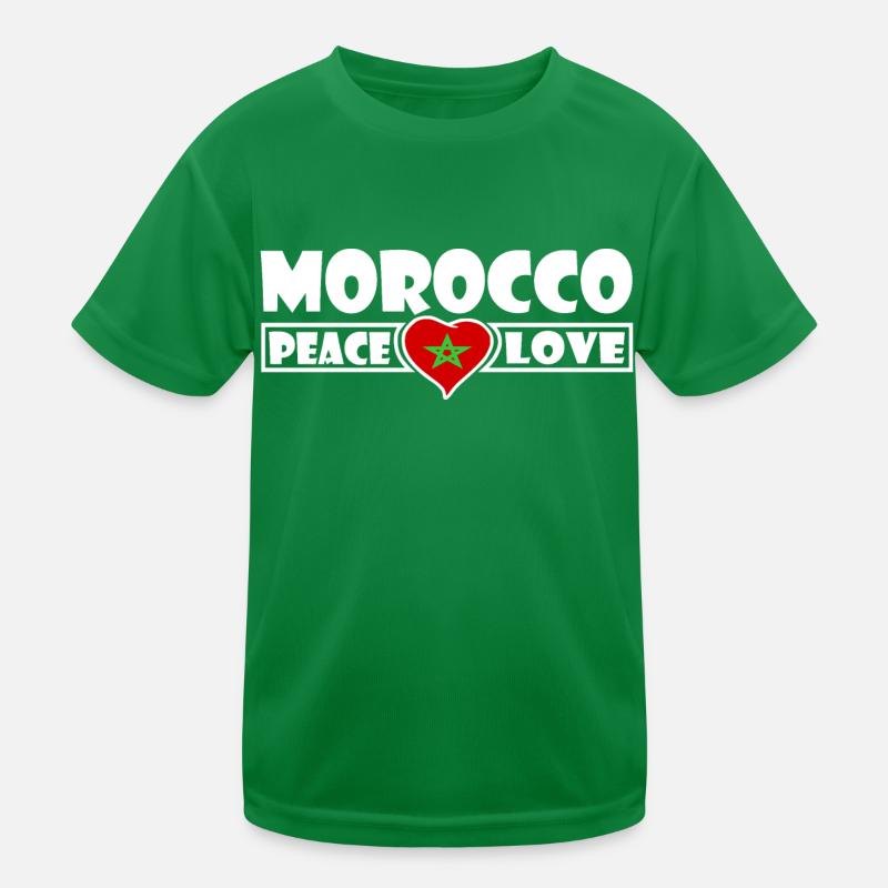 Morocco Kids Functional T-Shirt