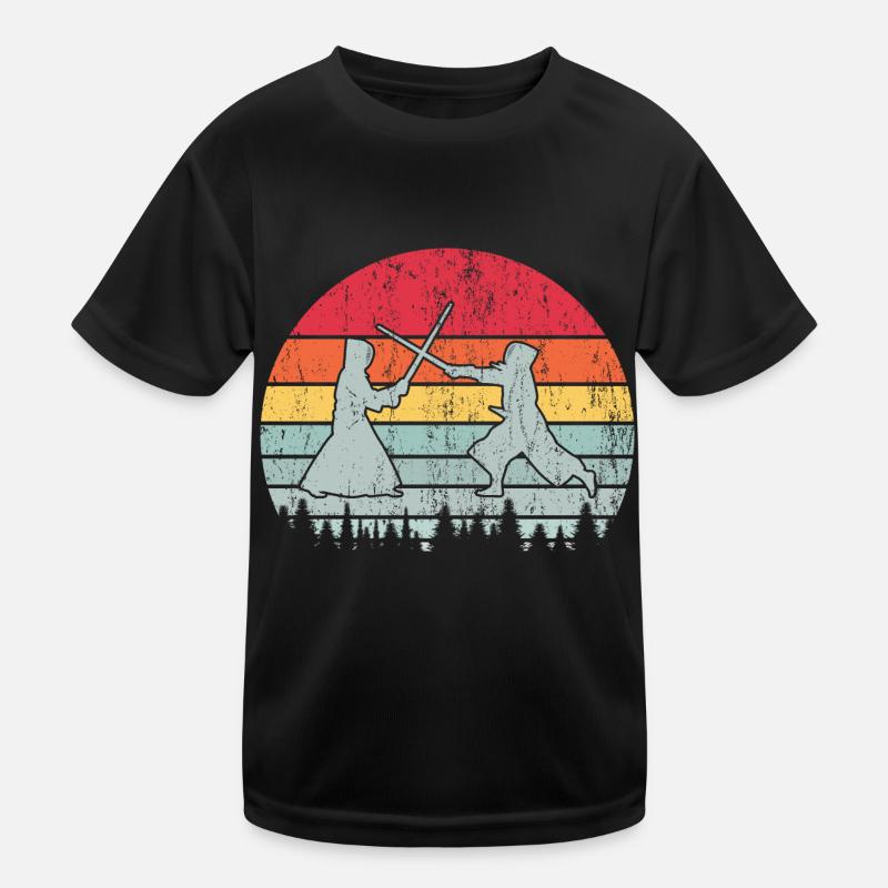 Sport fencing Kids Functional T-Shirt