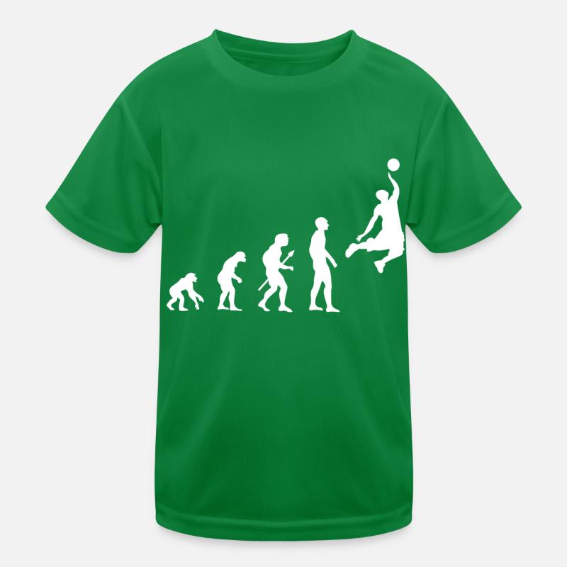 Basketball Evolution avec Basketballer T-shirt sport Enfant