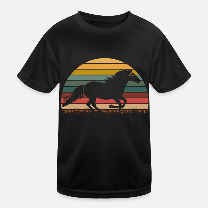 Chevaux d’Islande T-shirt sport Enfant