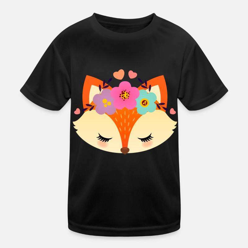 Fuchs Schlaufuchs Schule Kindergarten Einschulung Kinder Funktions-T-Shirt