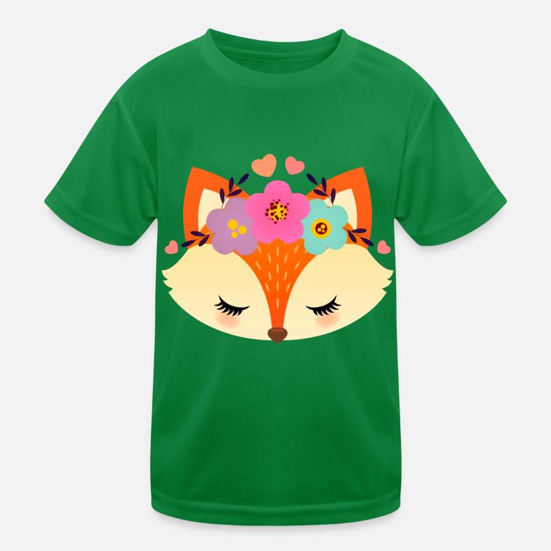 Fuchs Schlaufuchs Schule Kindergarten Einschulung Kinder Funktions-T-Shirt