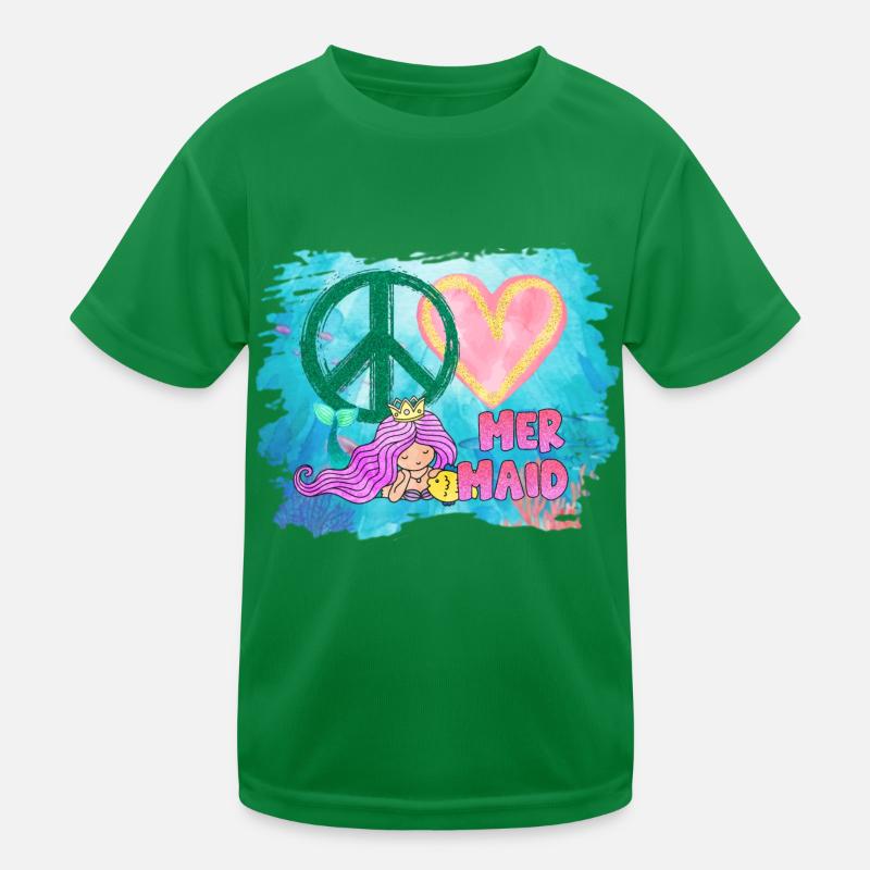 Ocean Sublimation Kids Functional T-Shirt