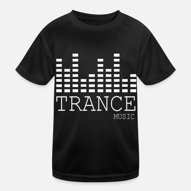 Trance music Kids Functional T-Shirt