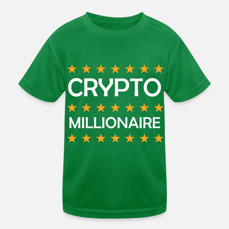 Crypto Bitcoin Trading T-shirt sport Enfant