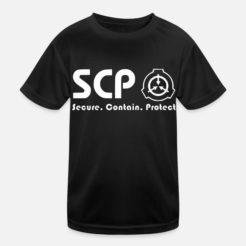 SCP Foundation, Secure. Protect. Contain Kinder Funktions-T-Shirt