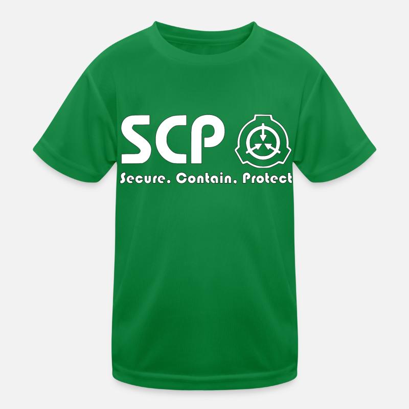 SCP Foundation, Secure. Protect. Contain Kinder Funktions-T-Shirt