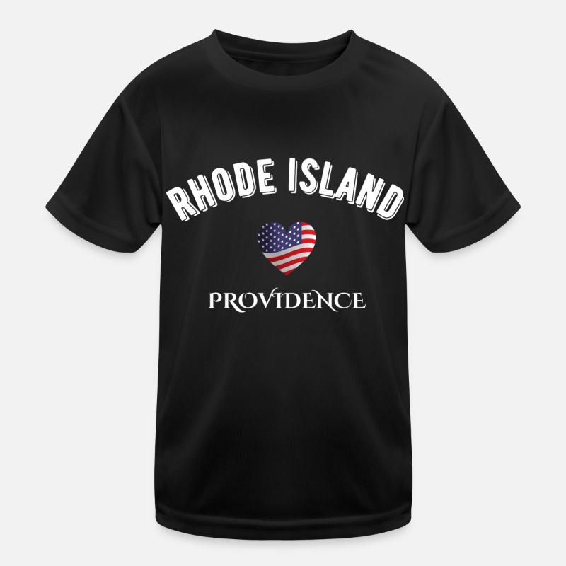 Rhode Island Kids Functional T-Shirt