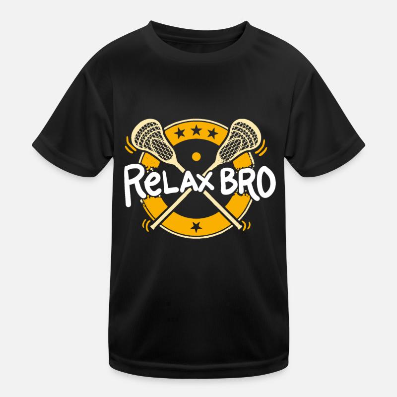 Relax Bro Kinder Funktions-T-Shirt
