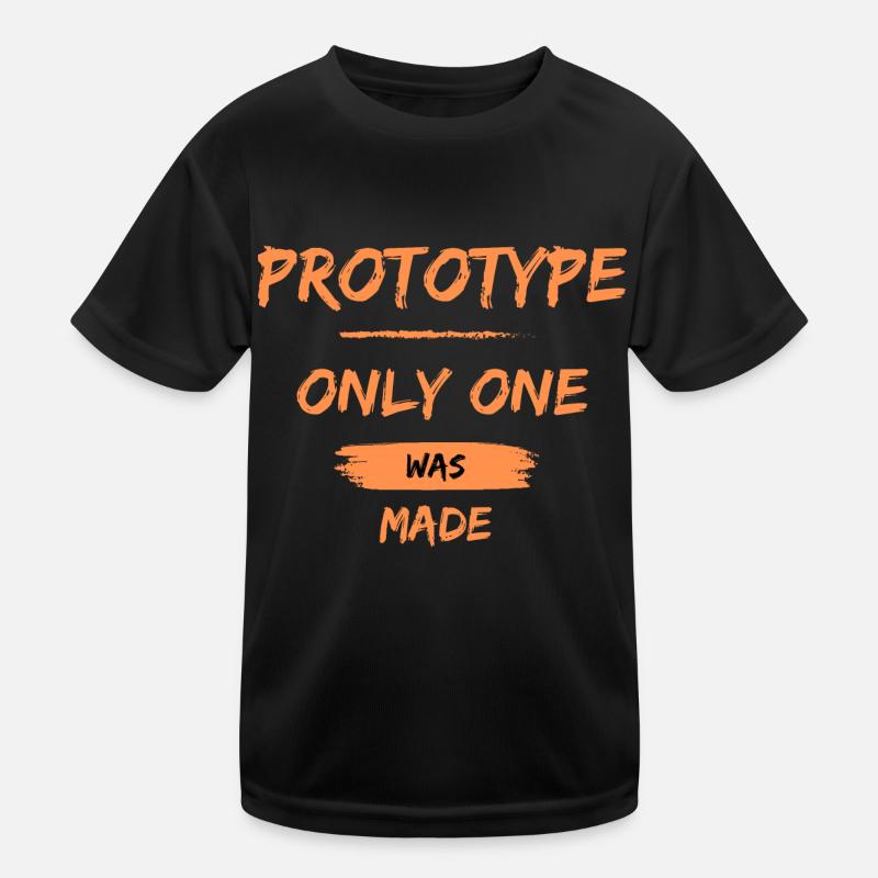 Prototype, only one was made Kinder Funktions-T-Shirt