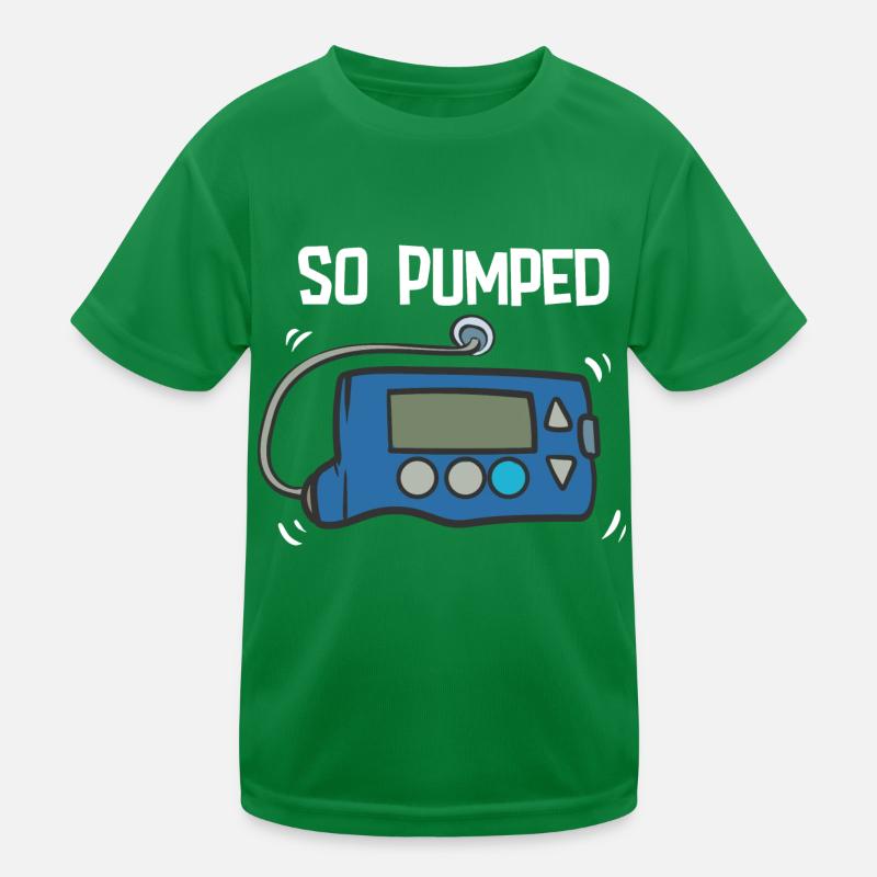 So Pumped Kinder Funktions-T-Shirt