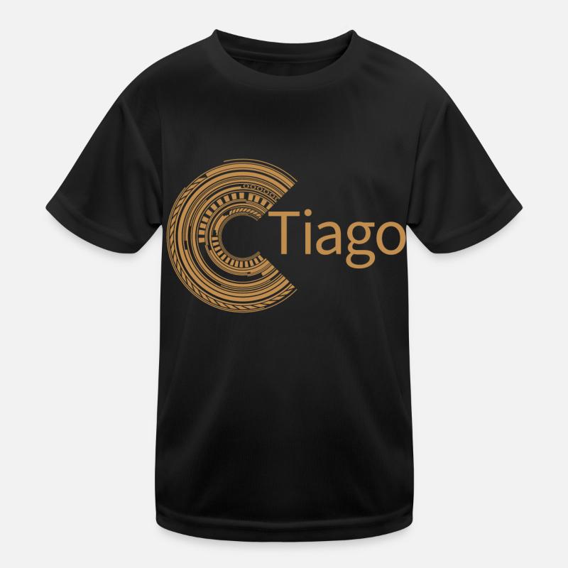 Für Tiago Kinder Funktions-T-Shirt