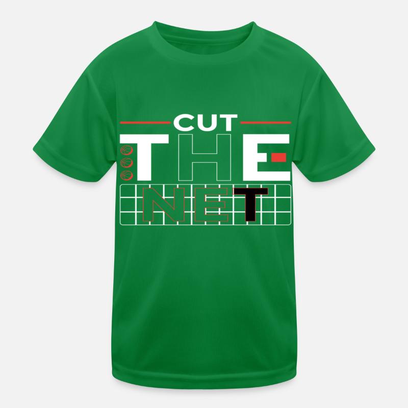 Couper le filet Basketball T-shirt sport Enfant