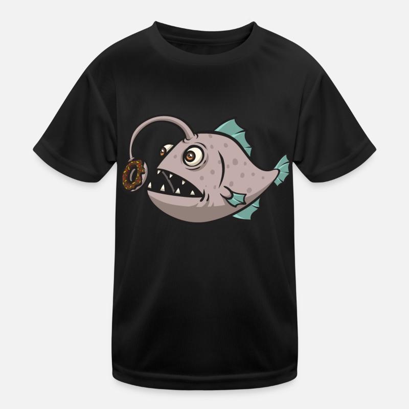 Frogfish Deep Sea Angler Angler Fish Kids Functional T-Shirt