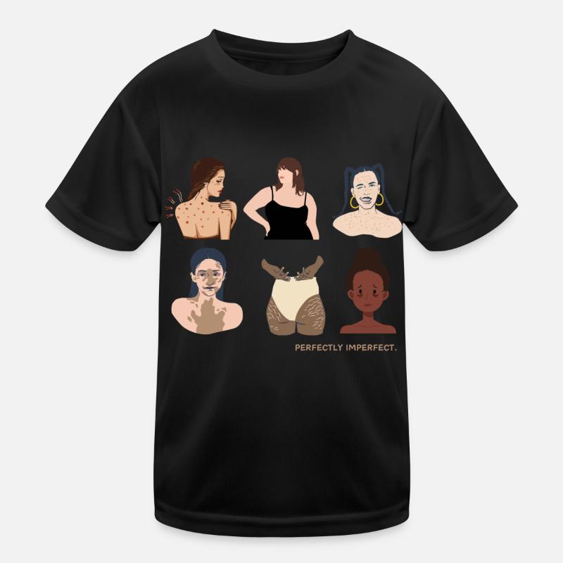 Perfekt unperfekt Kinder Funktions-T-Shirt