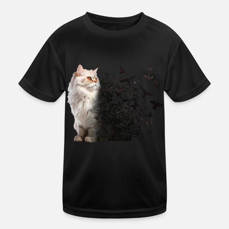 Persian Cat Kids Functional T-Shirt