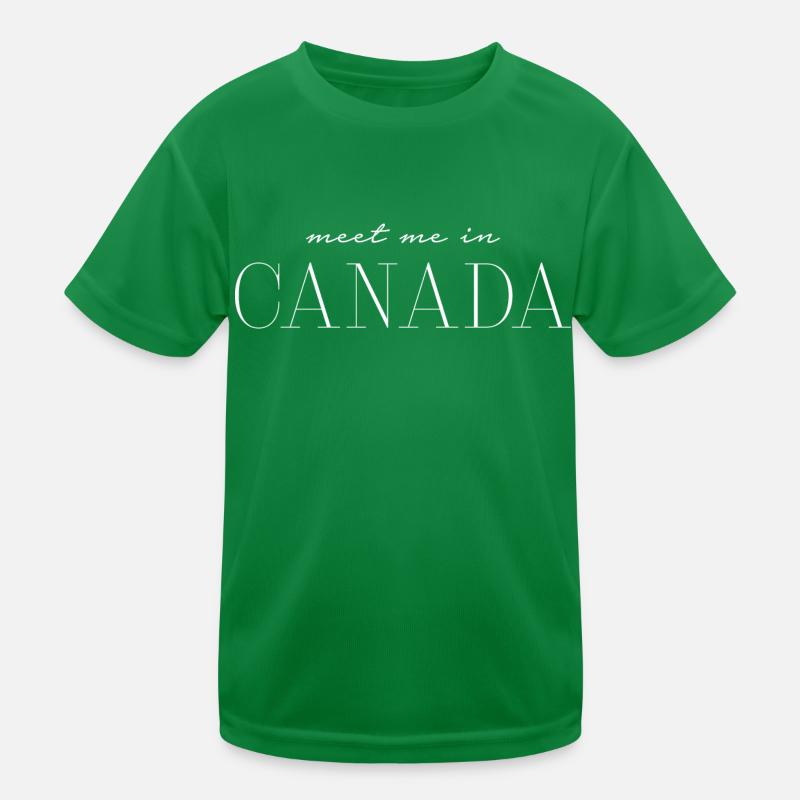 Ich liebe Canada Kinder Funktions-T-Shirt