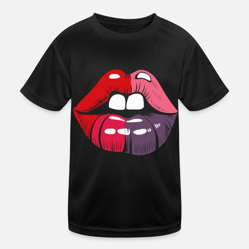 LIPPEN Kinder Funktions-T-Shirt