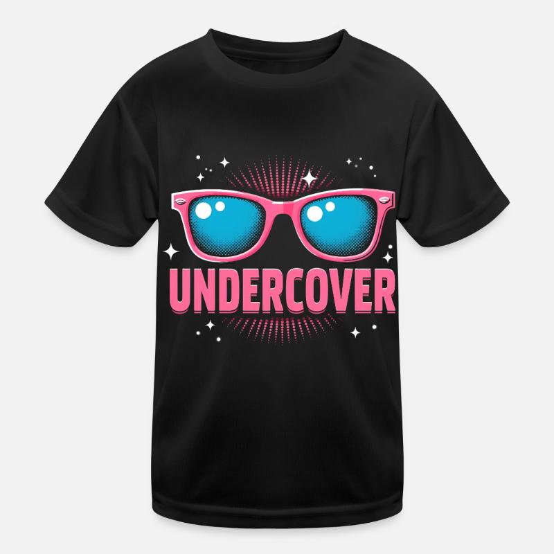 Discours d’infiltration - Costume drôle avec Sun Bril T-shirt sport Enfant