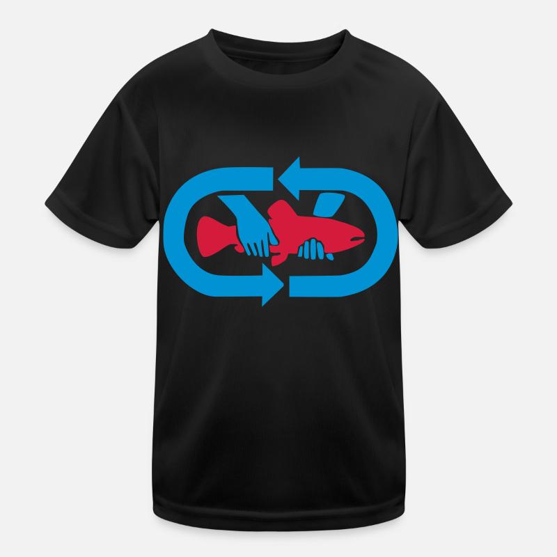 Catch & Release - Logo Kinder Funktions-T-Shirt