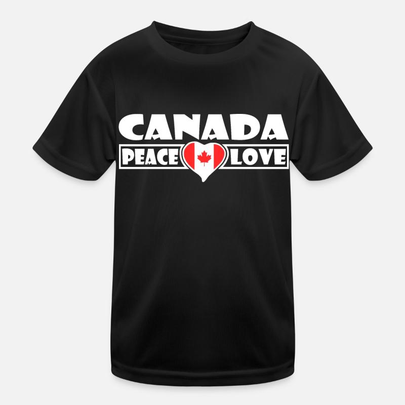 Canada Kids Functional T-Shirt