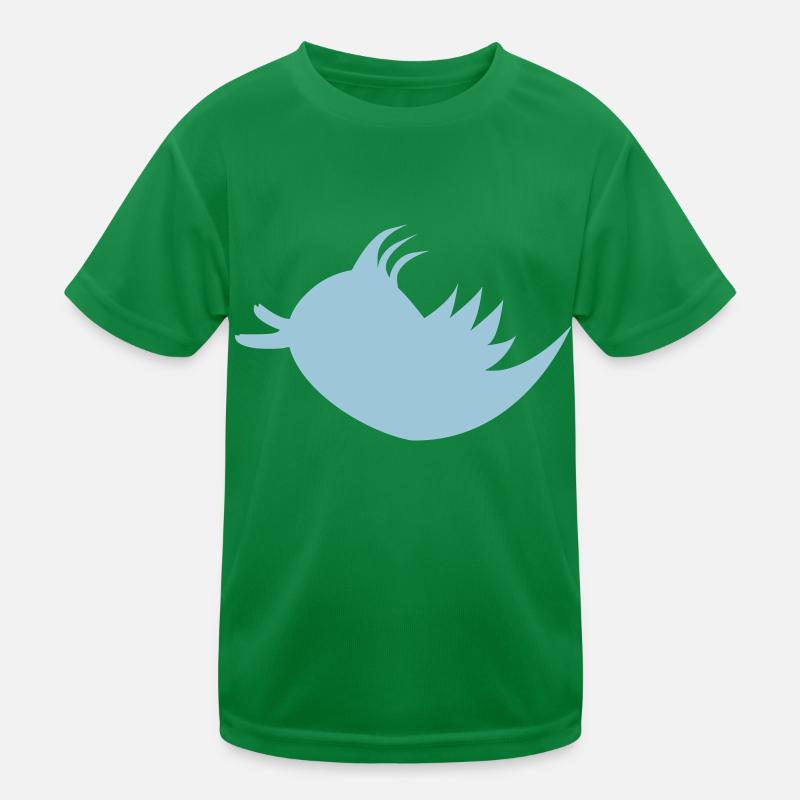 Twitter Logo Kinder Funktions-T-Shirt