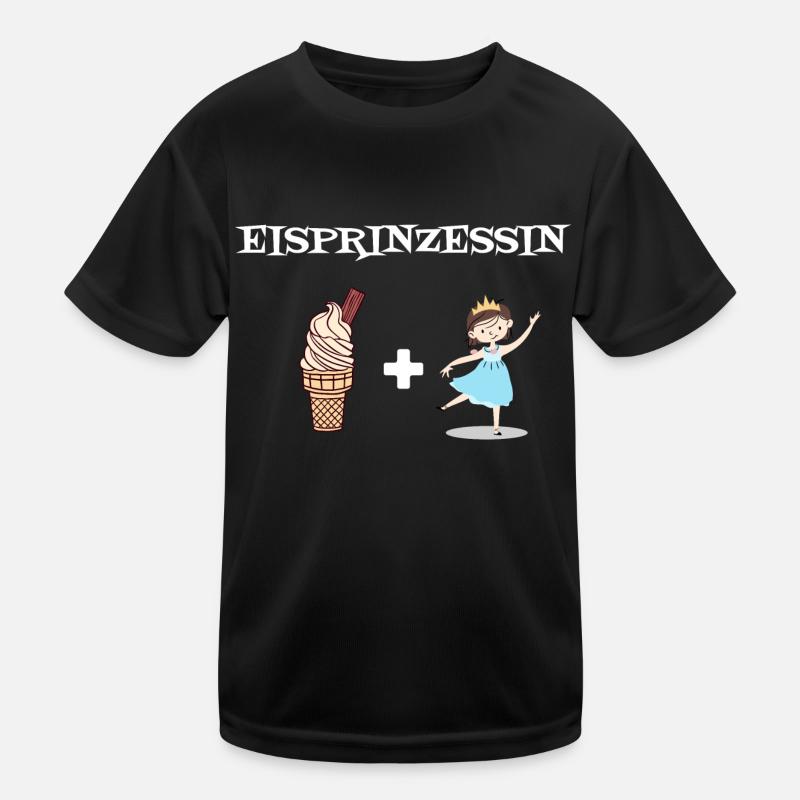 Eisprinzessin Kinder Funktions-T-Shirt
