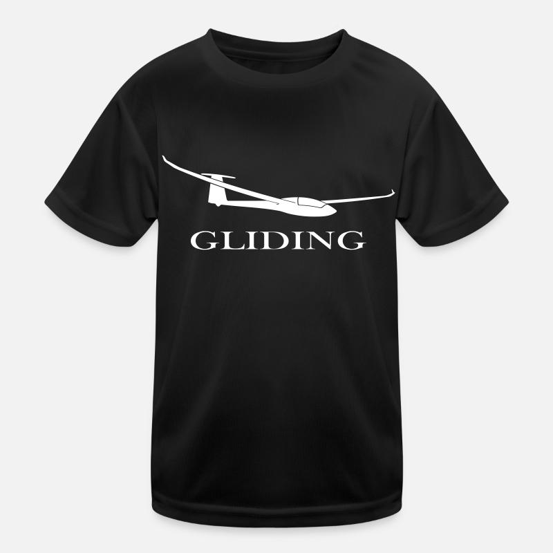Glider pilot glide glider pilot gift Kids Functional T-Shirt