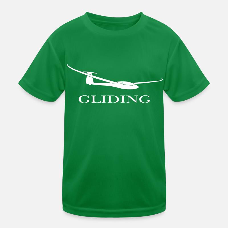 Glider pilot glide glider pilot gift Kids Functional T-Shirt