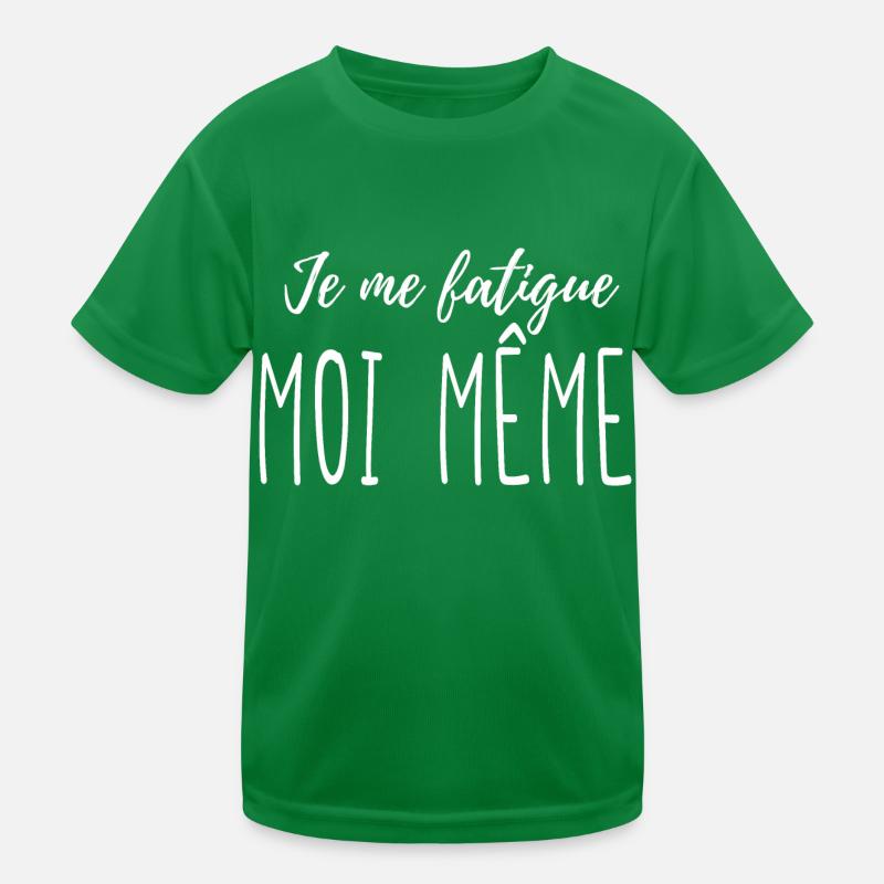 Je me fatigue moi même T-shirt sport Enfant