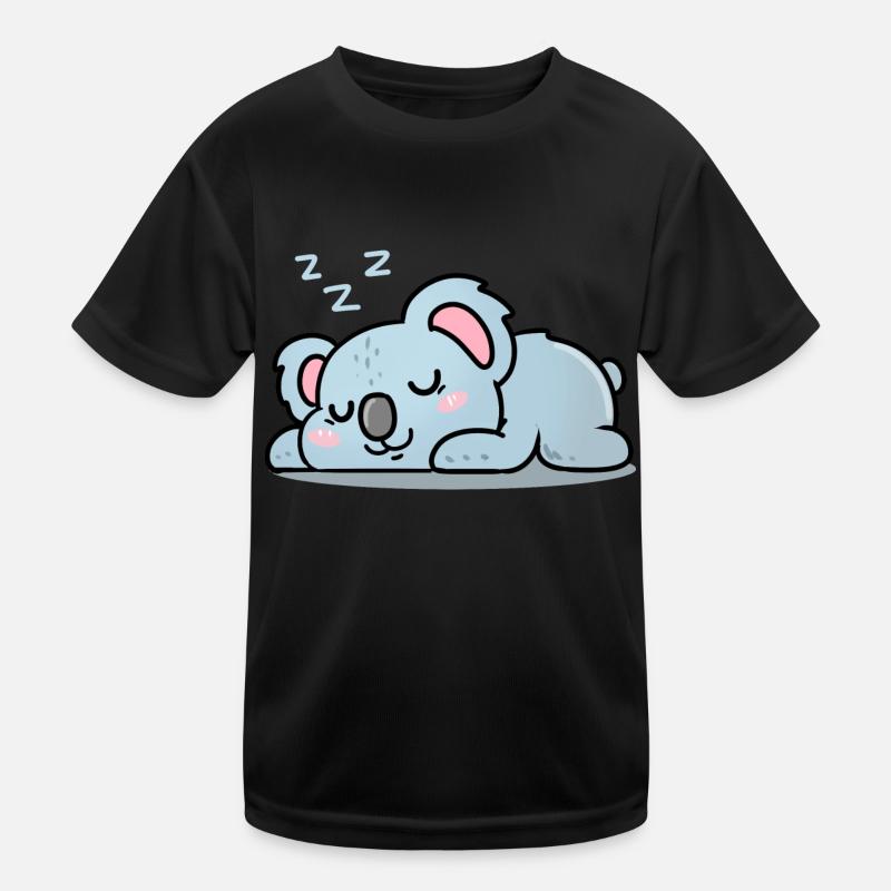 Koala der schläft Kinder Funktions-T-Shirt