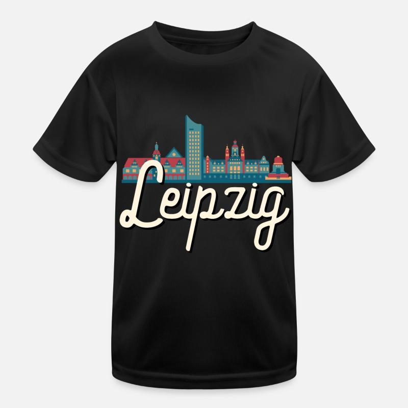 Leipzig Kinder Funktions-T-Shirt