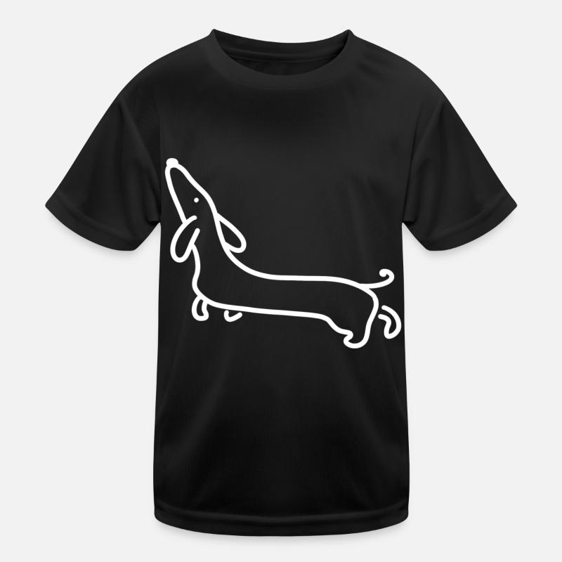 Teckel doux T-shirt sport Enfant