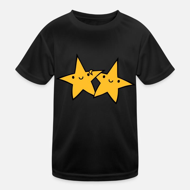 2 asterisk pairs Kids Functional T-Shirt