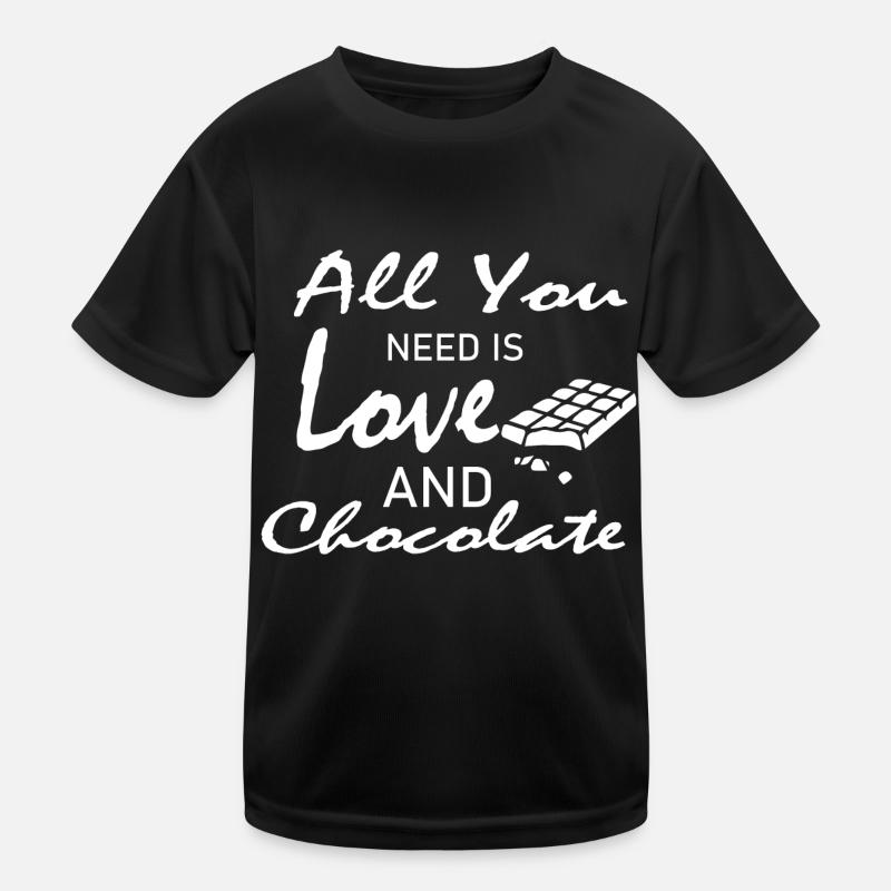 schokolade chocolate Kinder Funktions-T-Shirt
