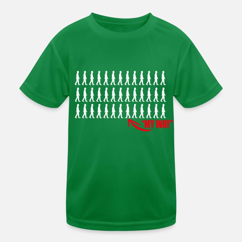My Way Motif Kids Functional T-Shirt