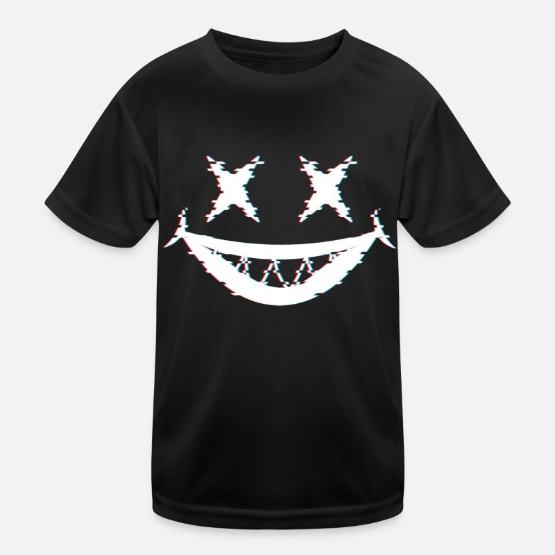 Joker Glitch Kinder Funktions-T-Shirt
