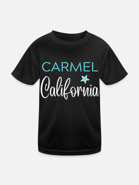 CARMEL California - T-shirt sport Enfant - noir - Devant