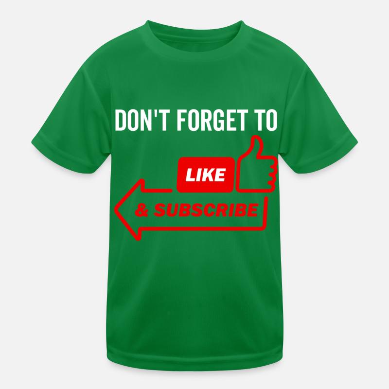 N’oubliez pas d’aimer et de vous abonner T-shirt sport Enfant