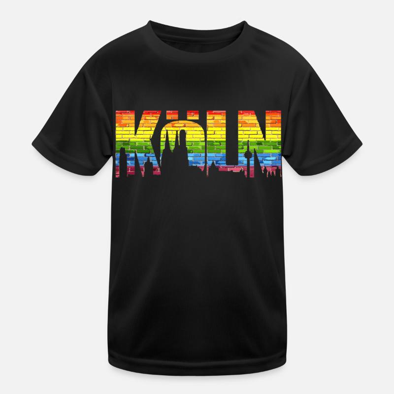LGBT Cologne Pride Kids Functional T-Shirt