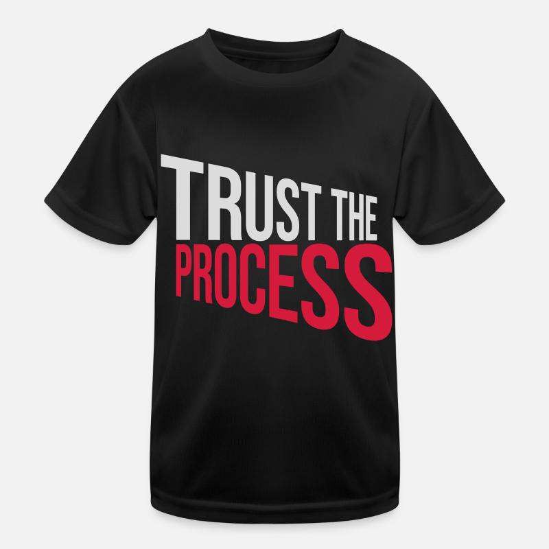 faire confiance au processus Devis T-shirt sport Enfant