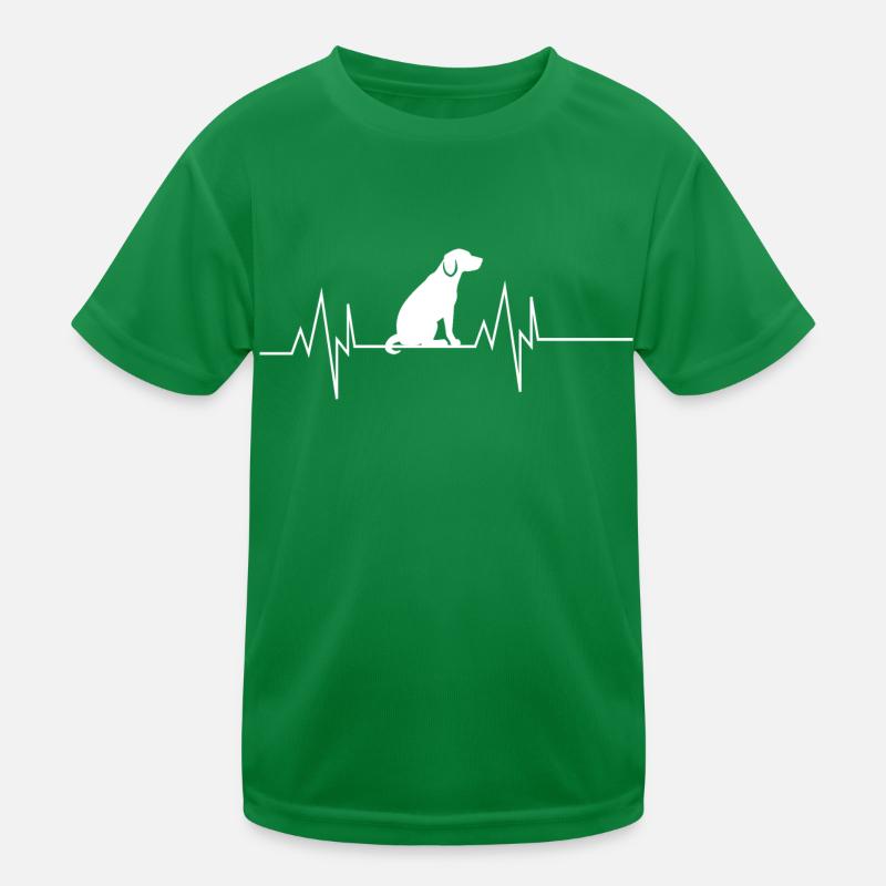 Beagle Herzschlag Kinder Funktions-T-Shirt