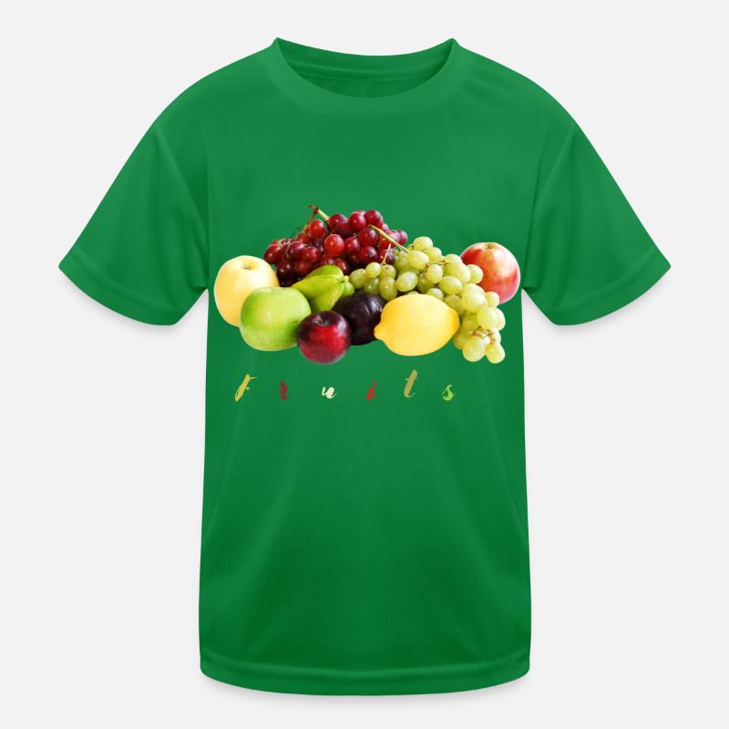 Früchte Kinder Funktions-T-Shirt