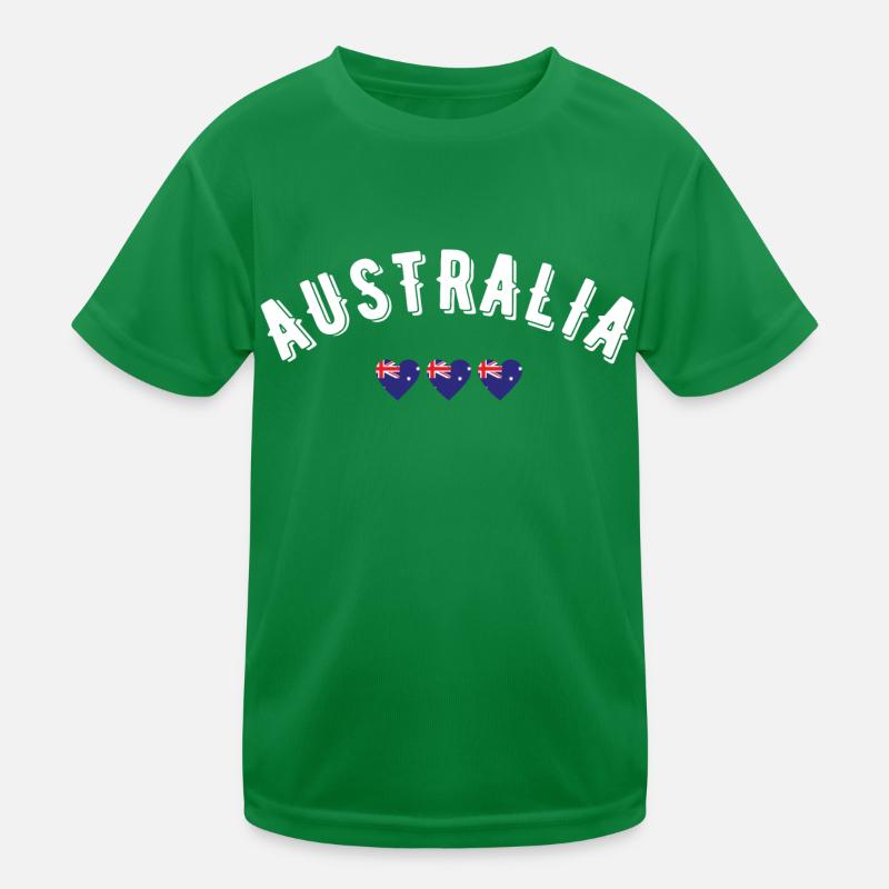 Australien Kinder Funktions-T-Shirt
