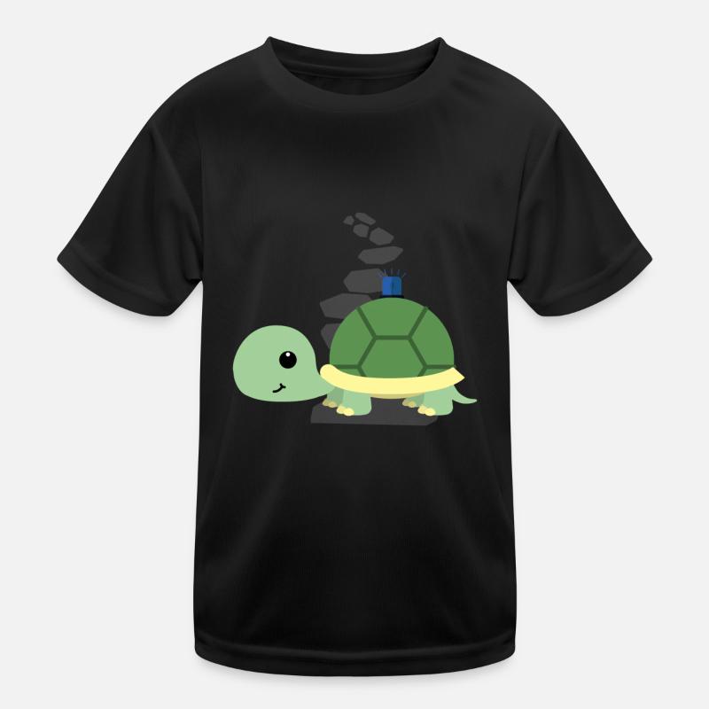 Blaulicht-Schildi | Geschenk, Geschenkide Kinder Funktions-T-Shirt