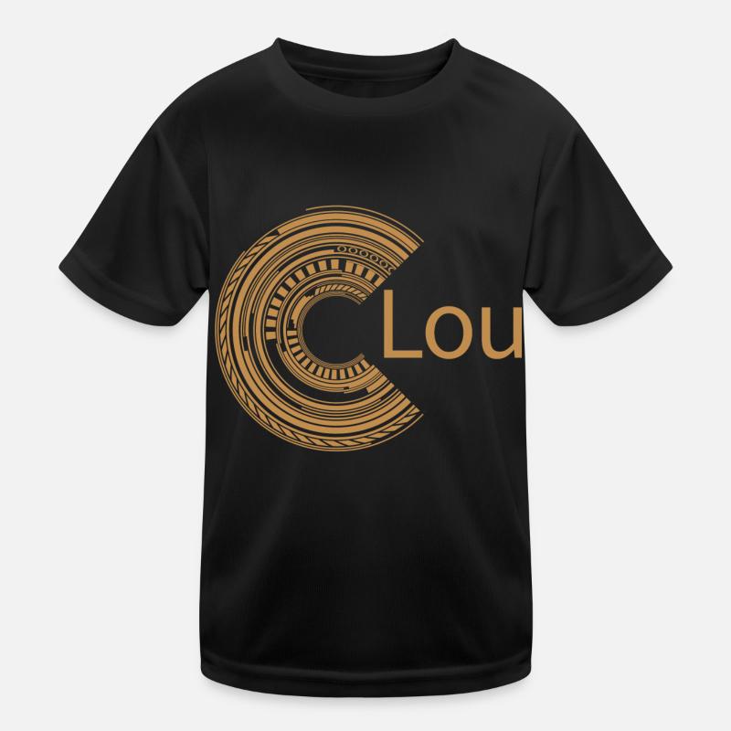 Für Lou Kinder Funktions-T-Shirt