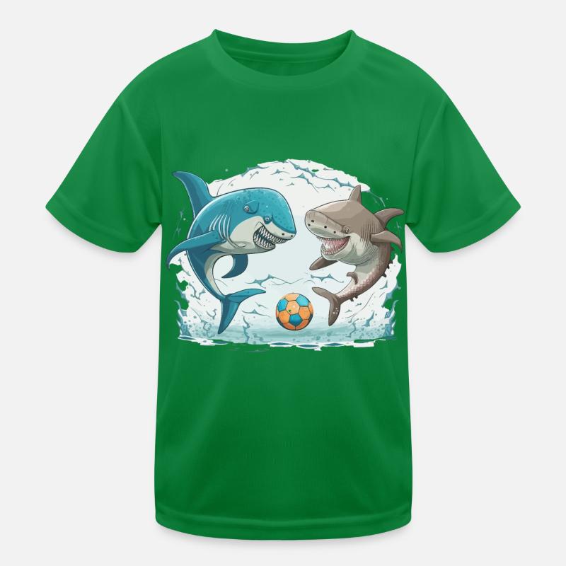 Shark Kick Kids Functional T-Shirt