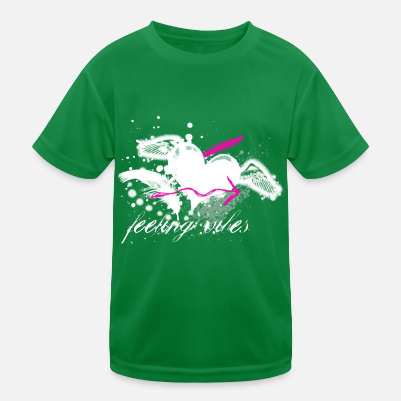 Feeling Vibes Kinder Funktions-T-Shirt