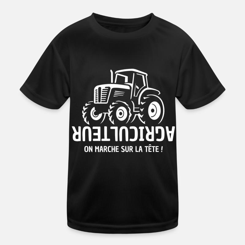 Bauer, Bauer, Bauer, Traktor Kinder Funktions-T-Shirt